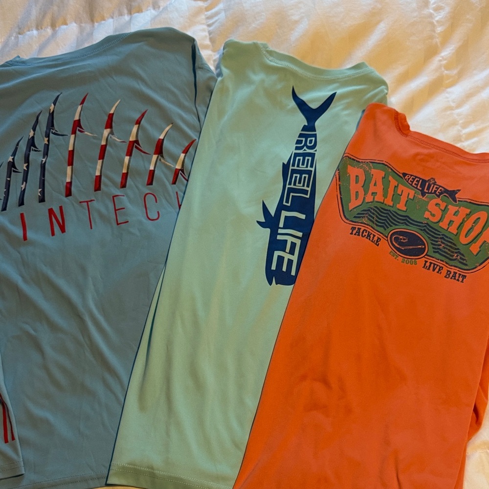 Reel Life fishing shirts bundle